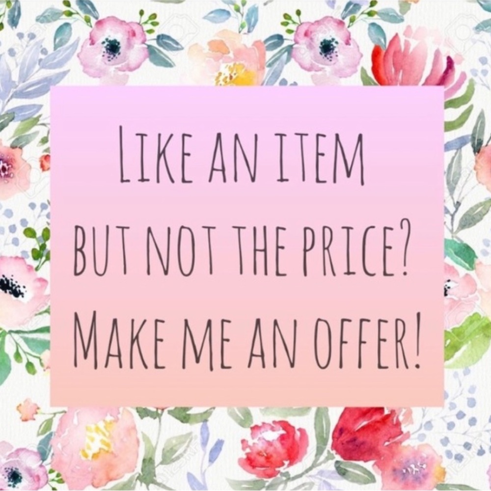 Offers Welcomed✨